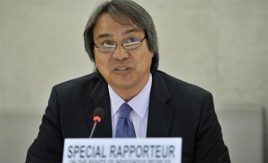Special Rapporteur James Anaya. UN Photo/Jean-Marc Ferré