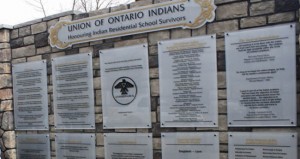To include a survivor's name on the Union of Ontario Indians memorial wall, contact Linda Seamont 705-497-9127 linda.seamont@anishinabek.ca  Resources available at www.anishinabek.ca/irscp/