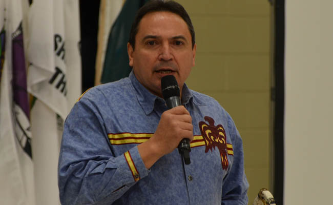 Perry Bellegarde, National Chief of the Assembly of First Nations.