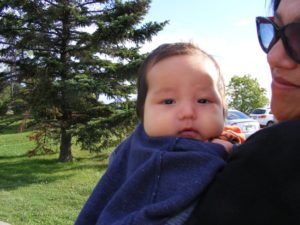 Nolen, three month old infant from