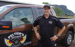 Fort William’s J.C. Peltier is following a life-long dream to sell vehicles after opening up Peltier’s Auto Sales this past spring on City Road in Fort William.