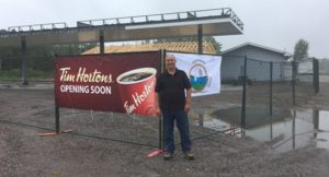 Magnetawan First Nation ancipaticing completion of the Tim Horton's, Esso gas and convenience store.