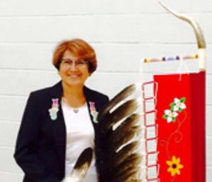 Aamjiwnaang Chief Joanne Rogers and her community ratified their Chi’Naaknigewin of Aamjiwnaang constitution on Oct. 27 with 140 of 158 voters casting a ballot in favour.