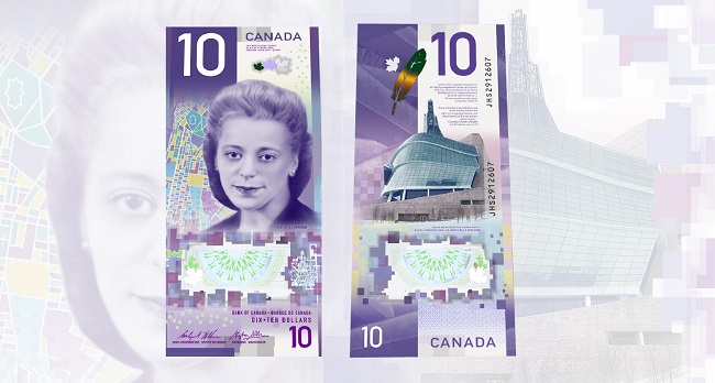 Why Canada's new award-winning $10 bill is vertical