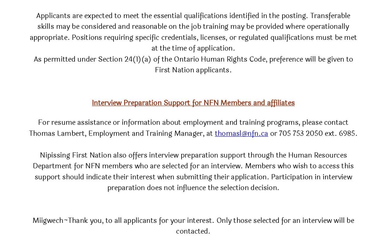 Governance and Culture job post page 4
