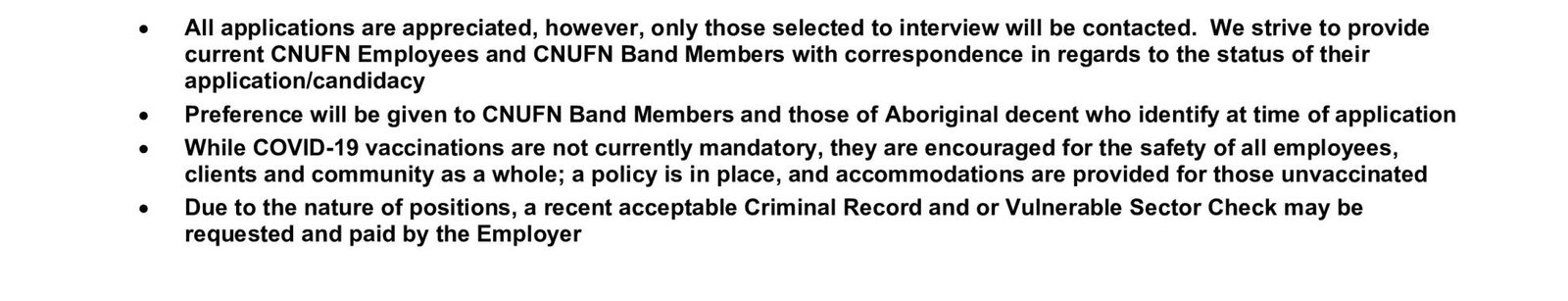 Housing Manager Job Post Page 2