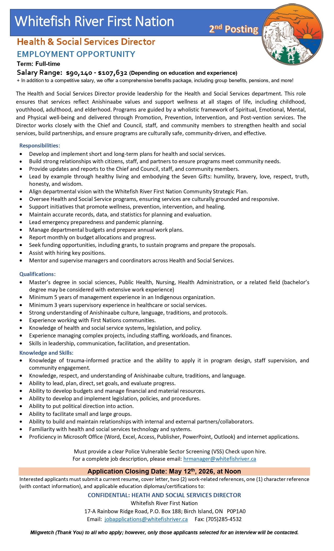 Health & Social Services Director 1