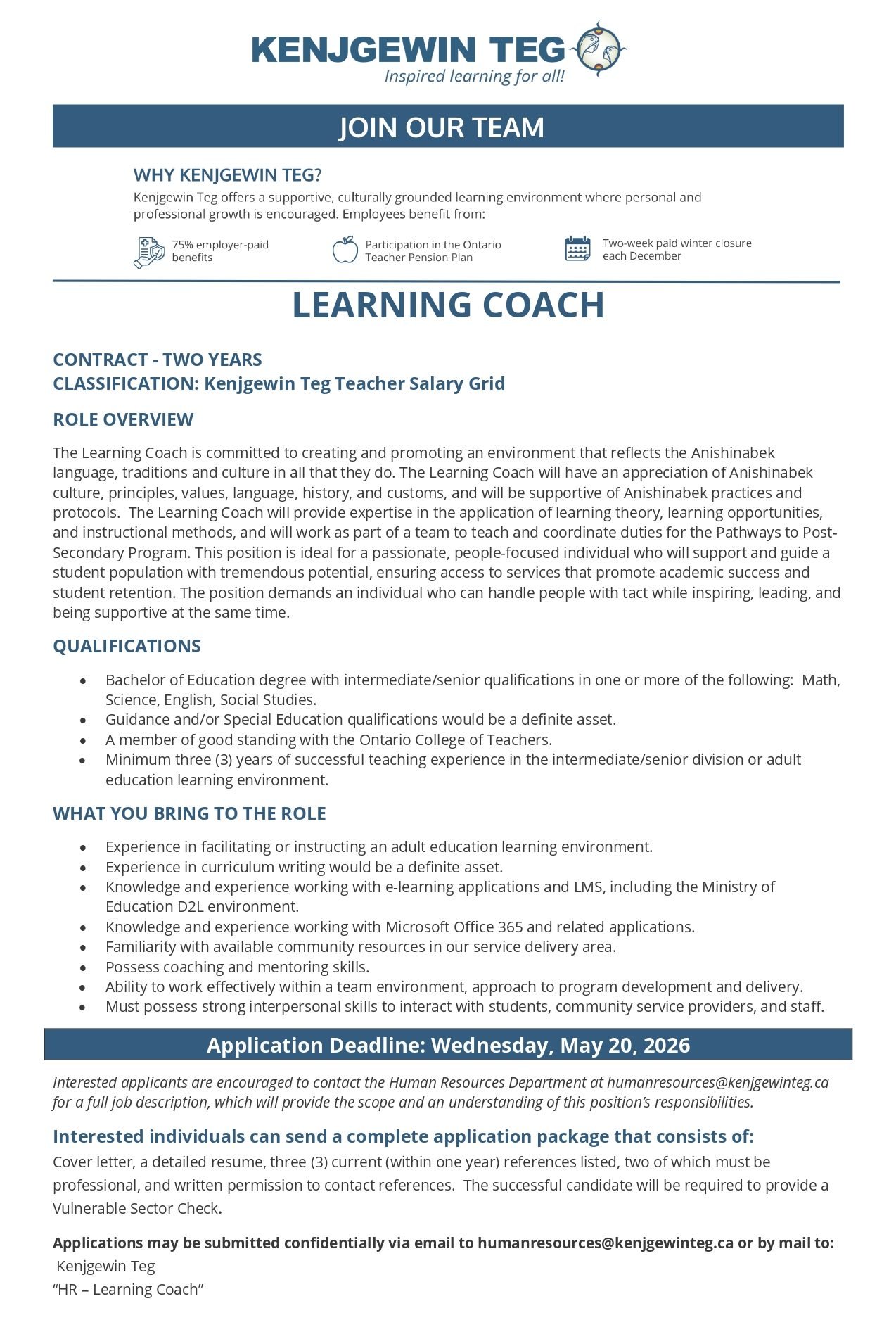 Learning Coach 1