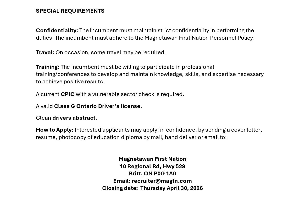 Species at Risk Biologist 3