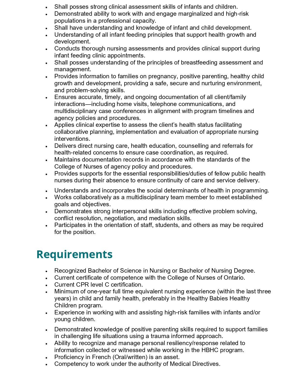 Public Health Nurse 2