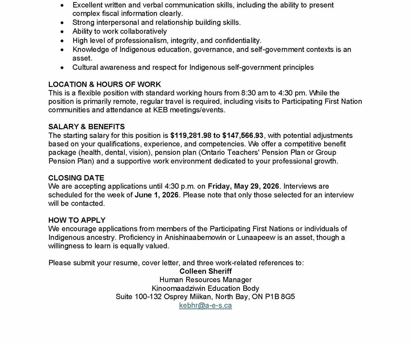 Funding Agreements Manager 3