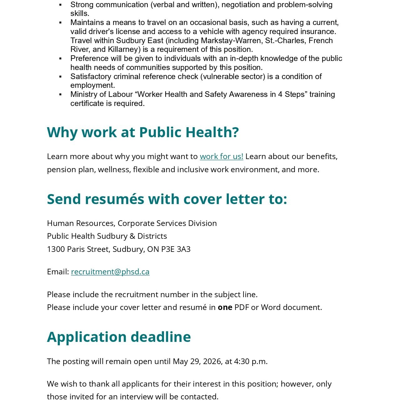 Public Health Nurse 3