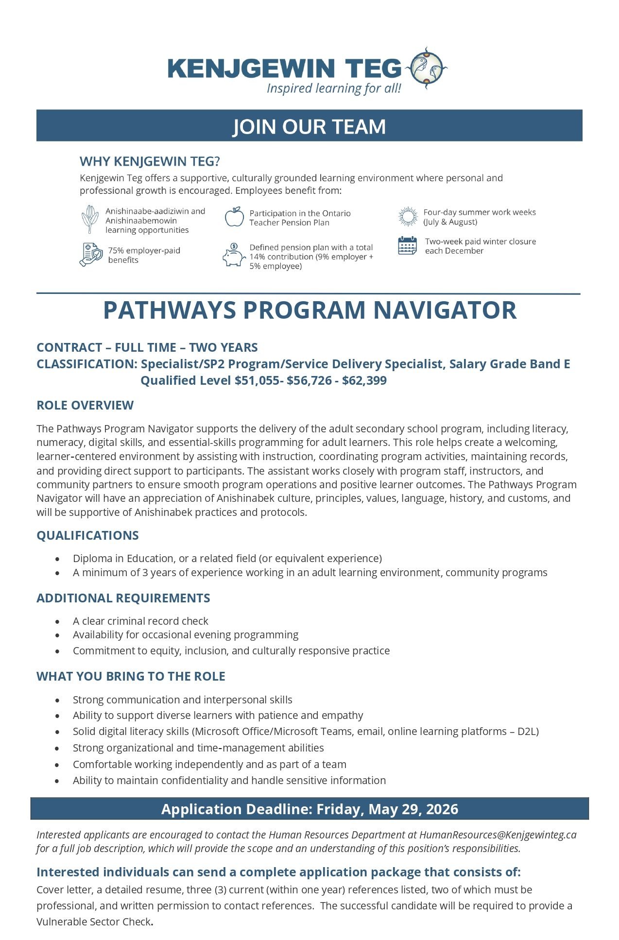 Pathways Program Navigator 1