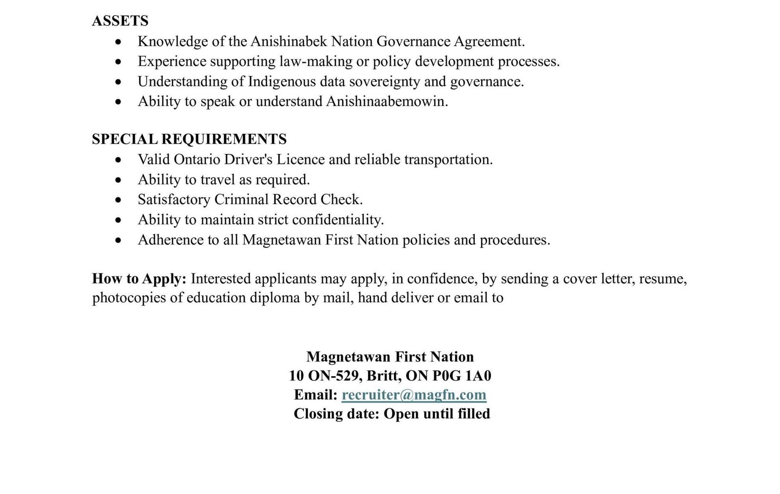 Governance Director 4