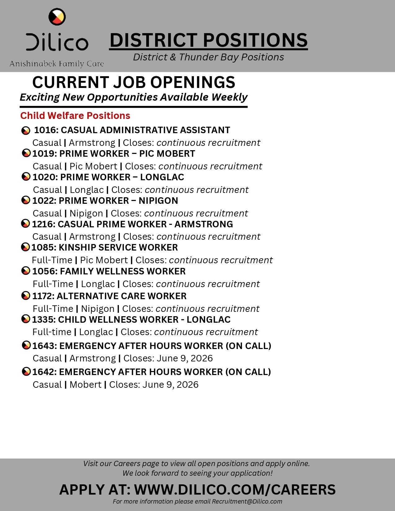 Various Positions 1