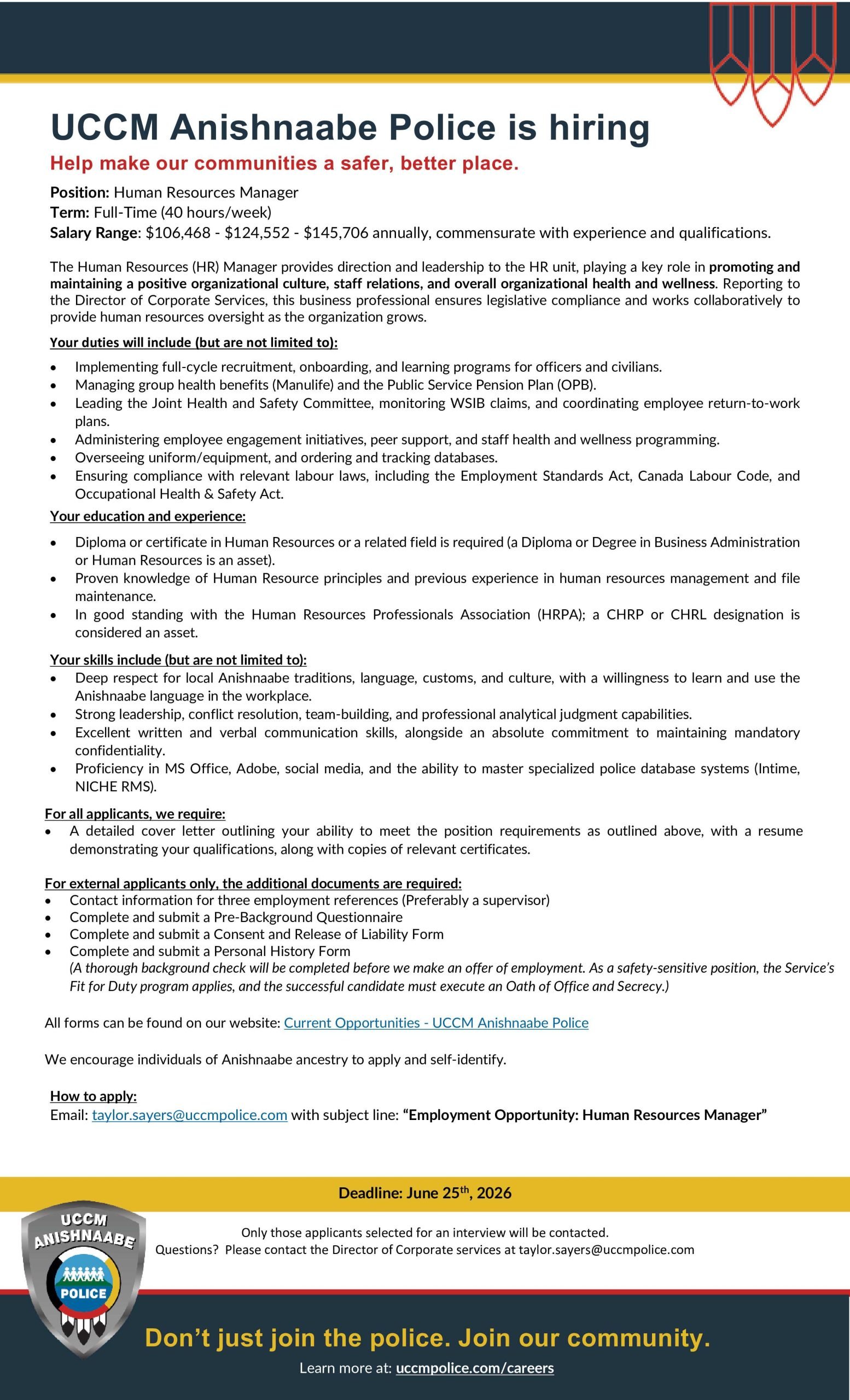 Human Resources Manager