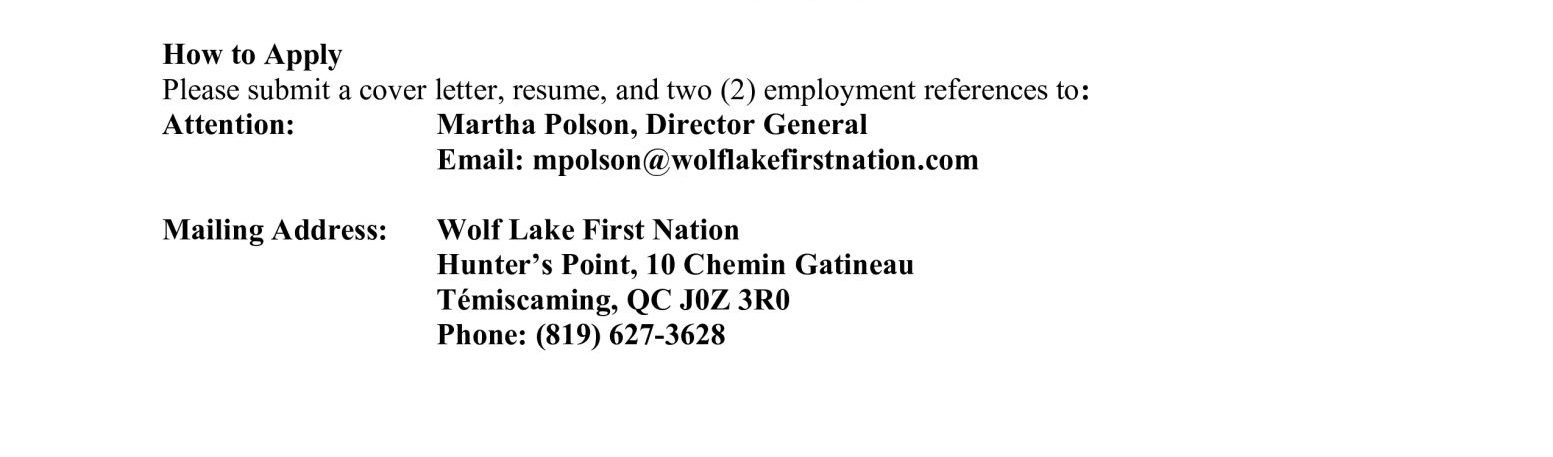 Camp La Lucarne - Seasonal Manager (Full-Time) 1