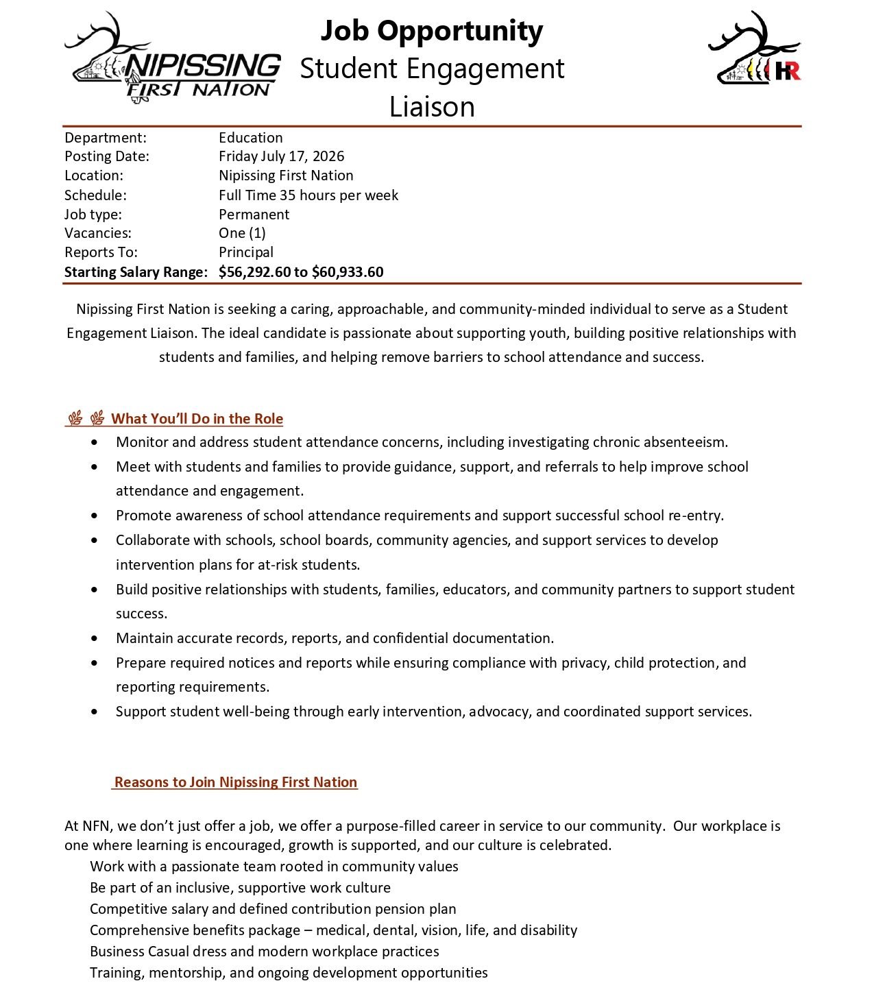 Student Engagement Liaison 1
