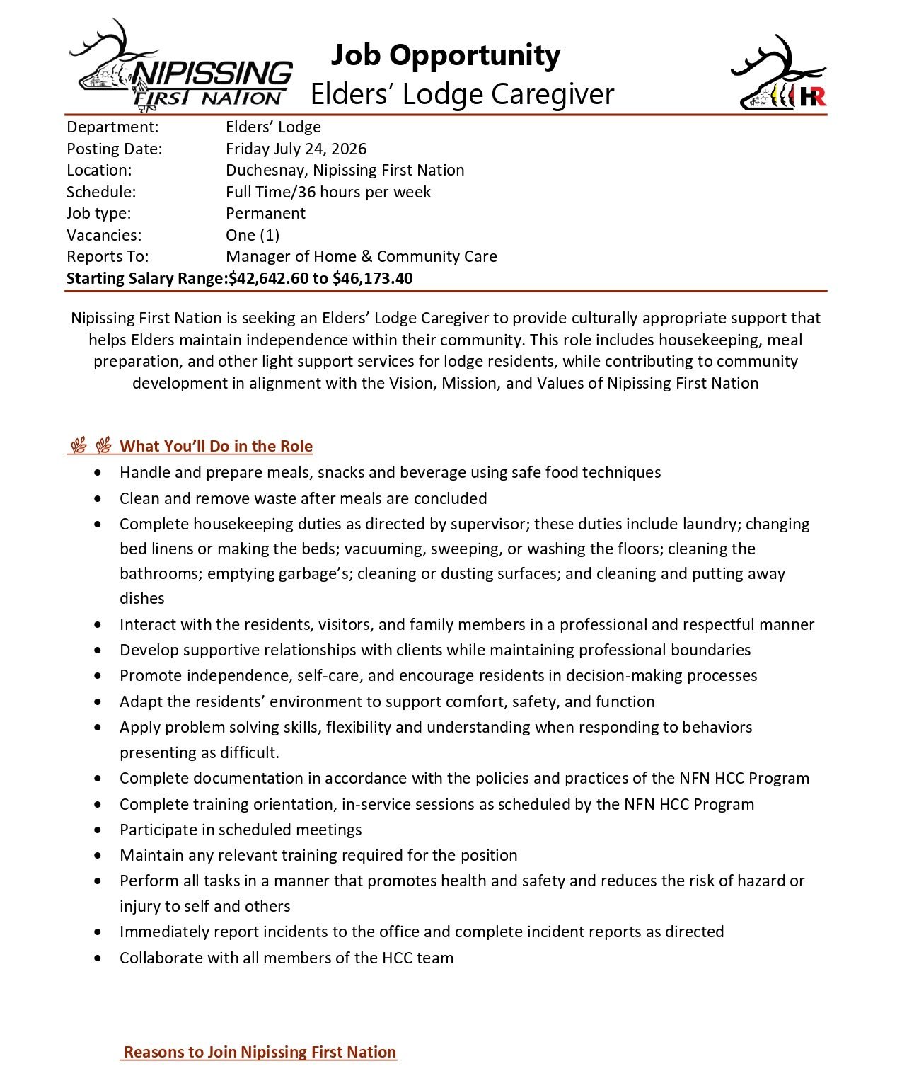 Elder's Lodge Caregiver 1