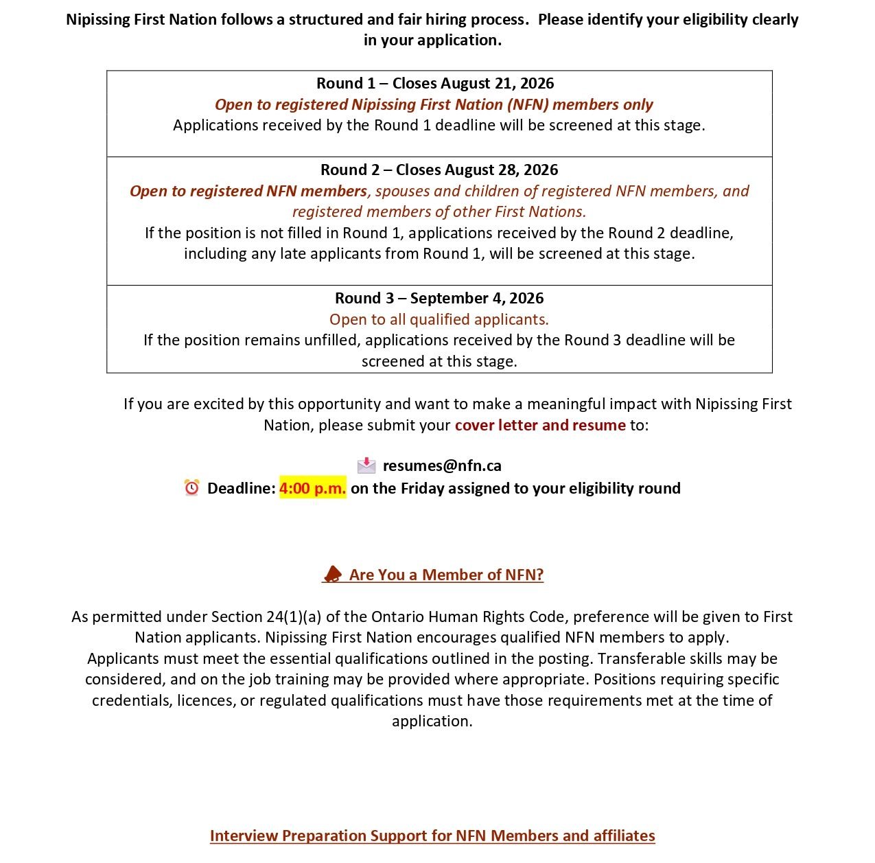 Administrative Assistant Wellness Camp & Outreach 3