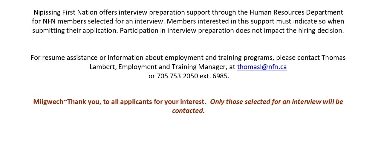 Administrative Assistant Wellness Camp & Outreach 4