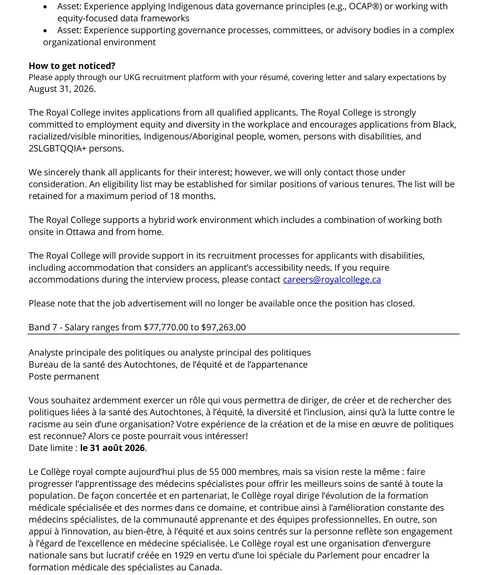 Senior Policy Analyst 3