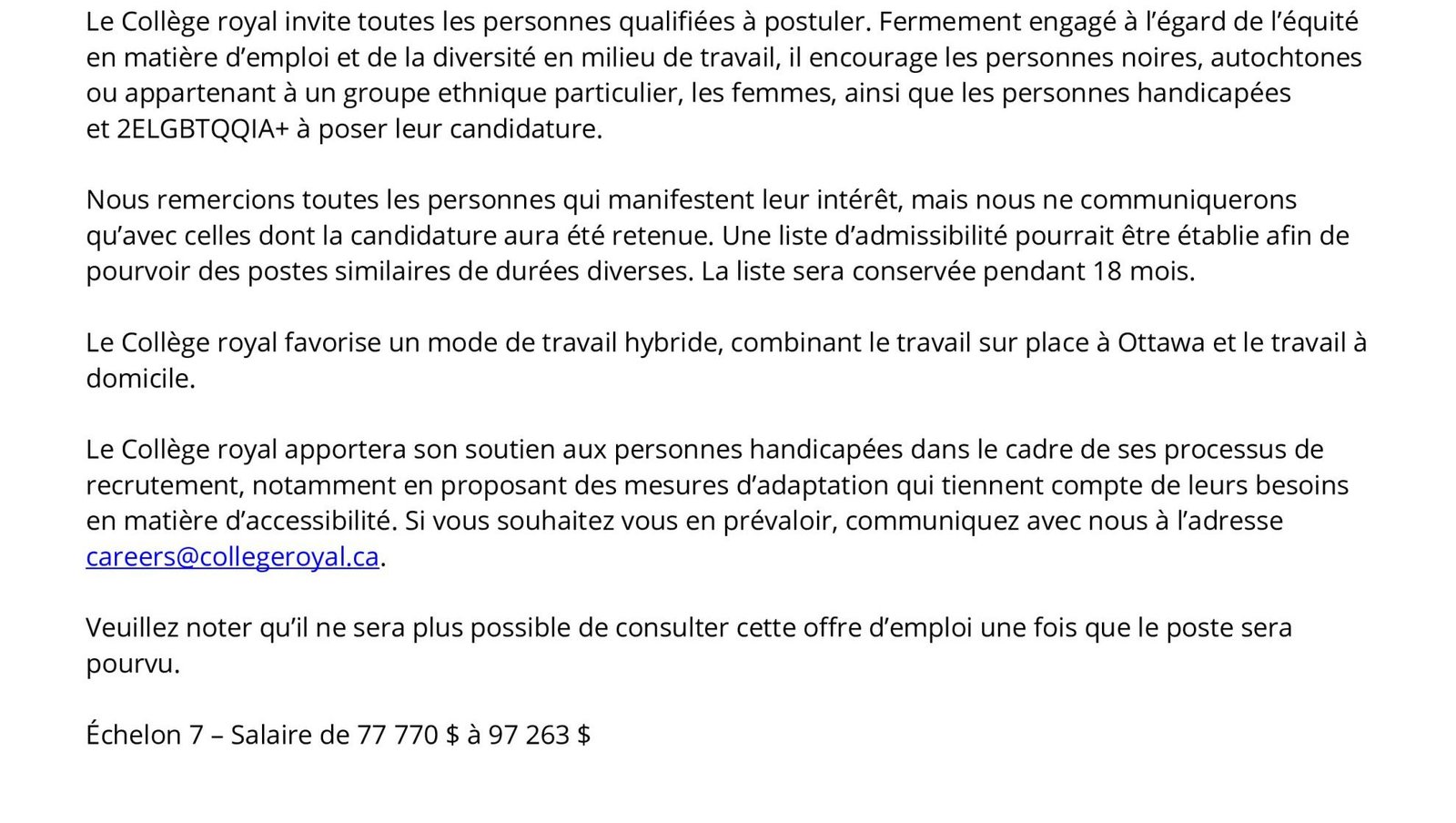 Senior Policy Analyst 6