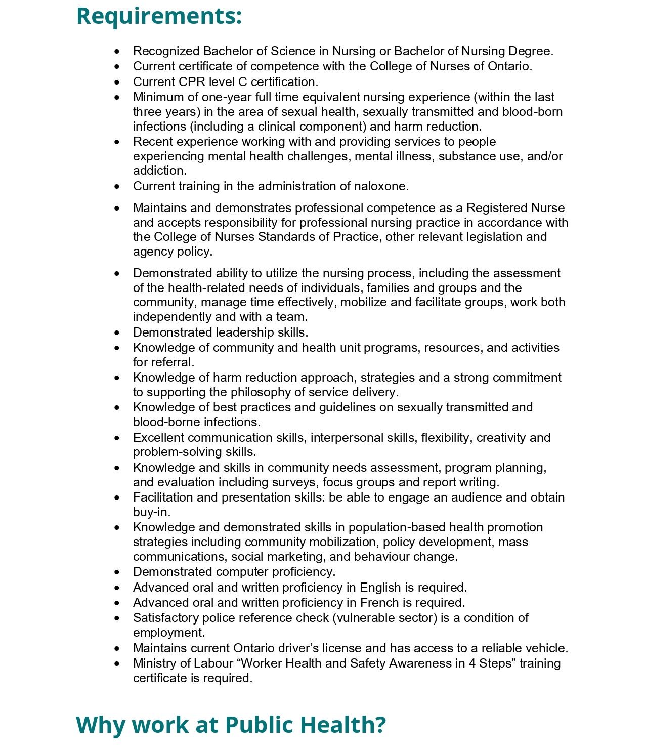 Public Health Nurse 3