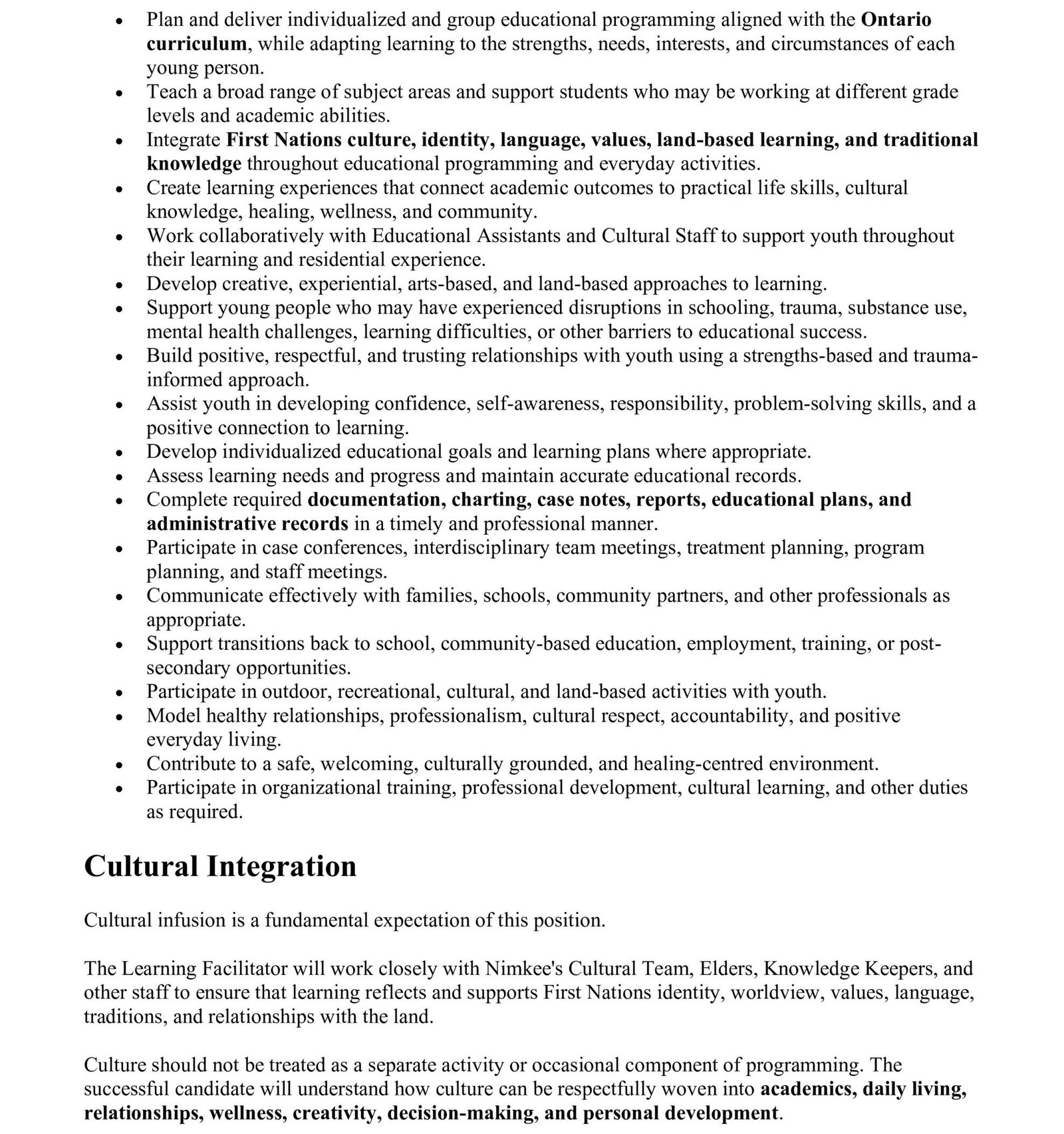 Learning Facilitator 2