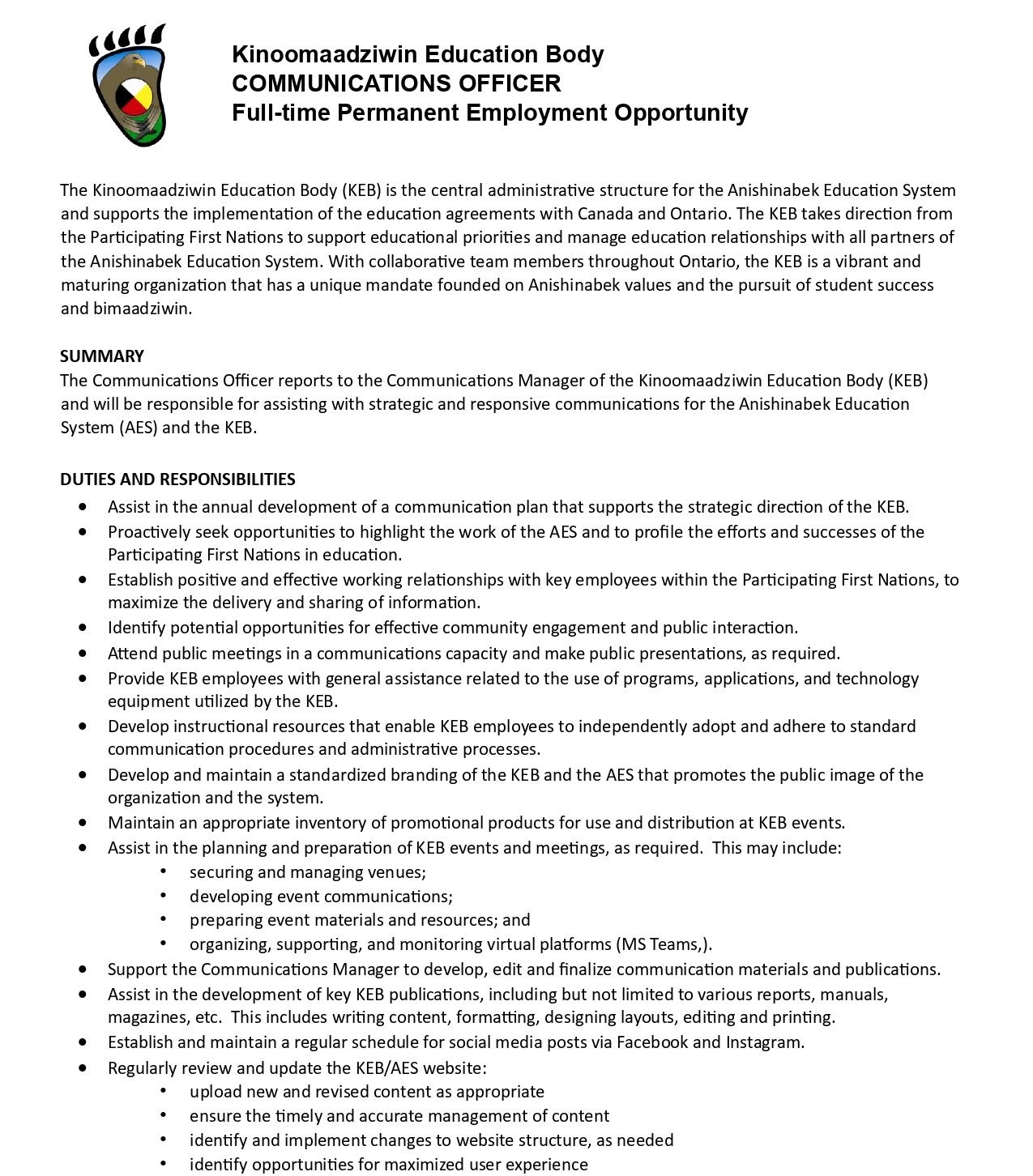 Communications Officer 1