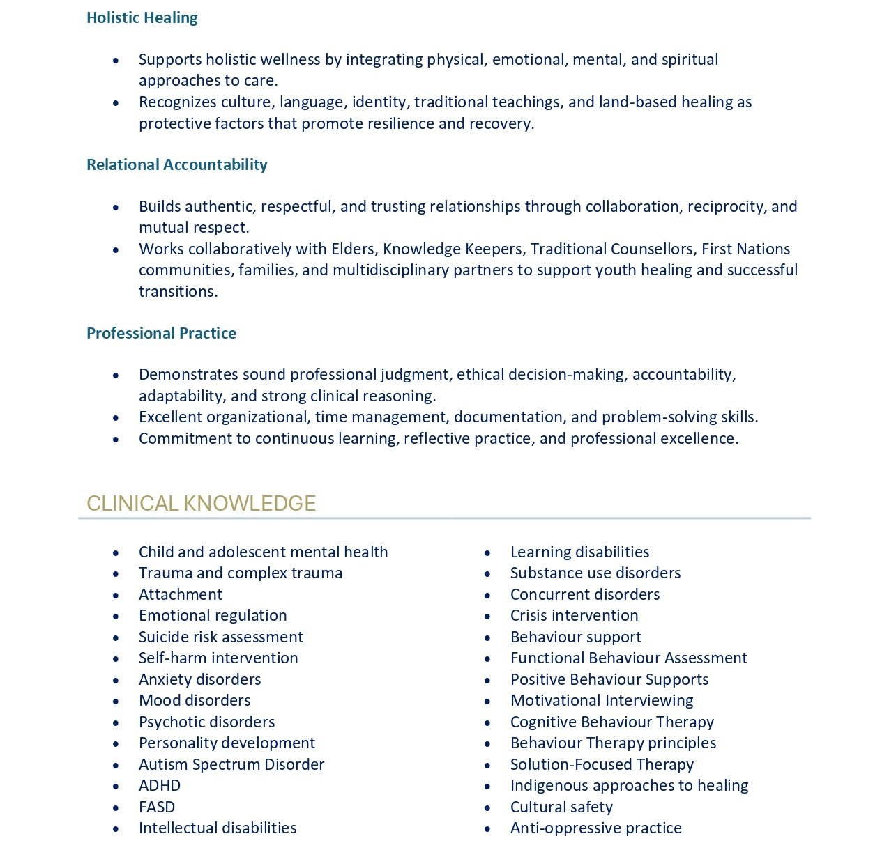 Mental Health Clinician 5