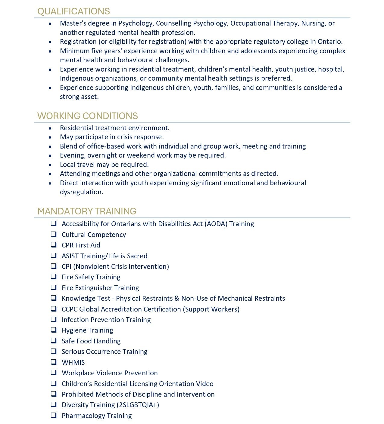 Mental Health Clinician 6