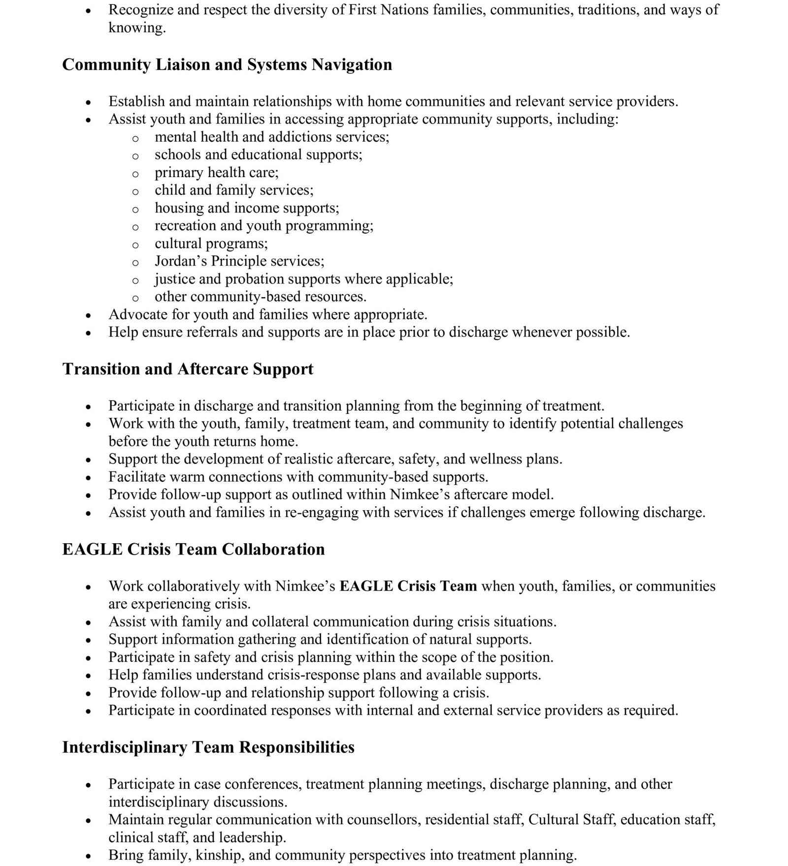 Family, Kinship & Community Support Worker 3