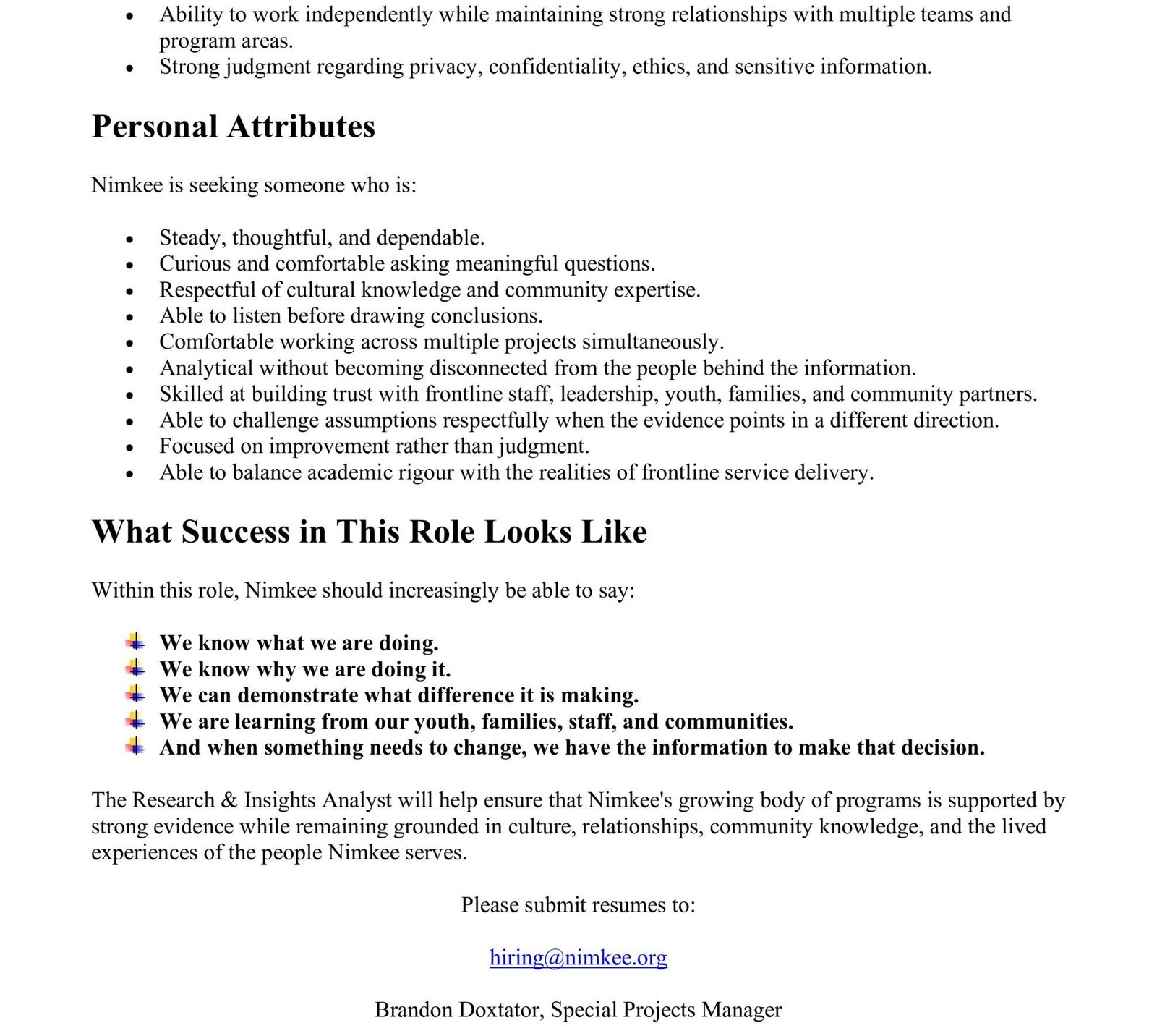 Research & Insights Analyst 4
