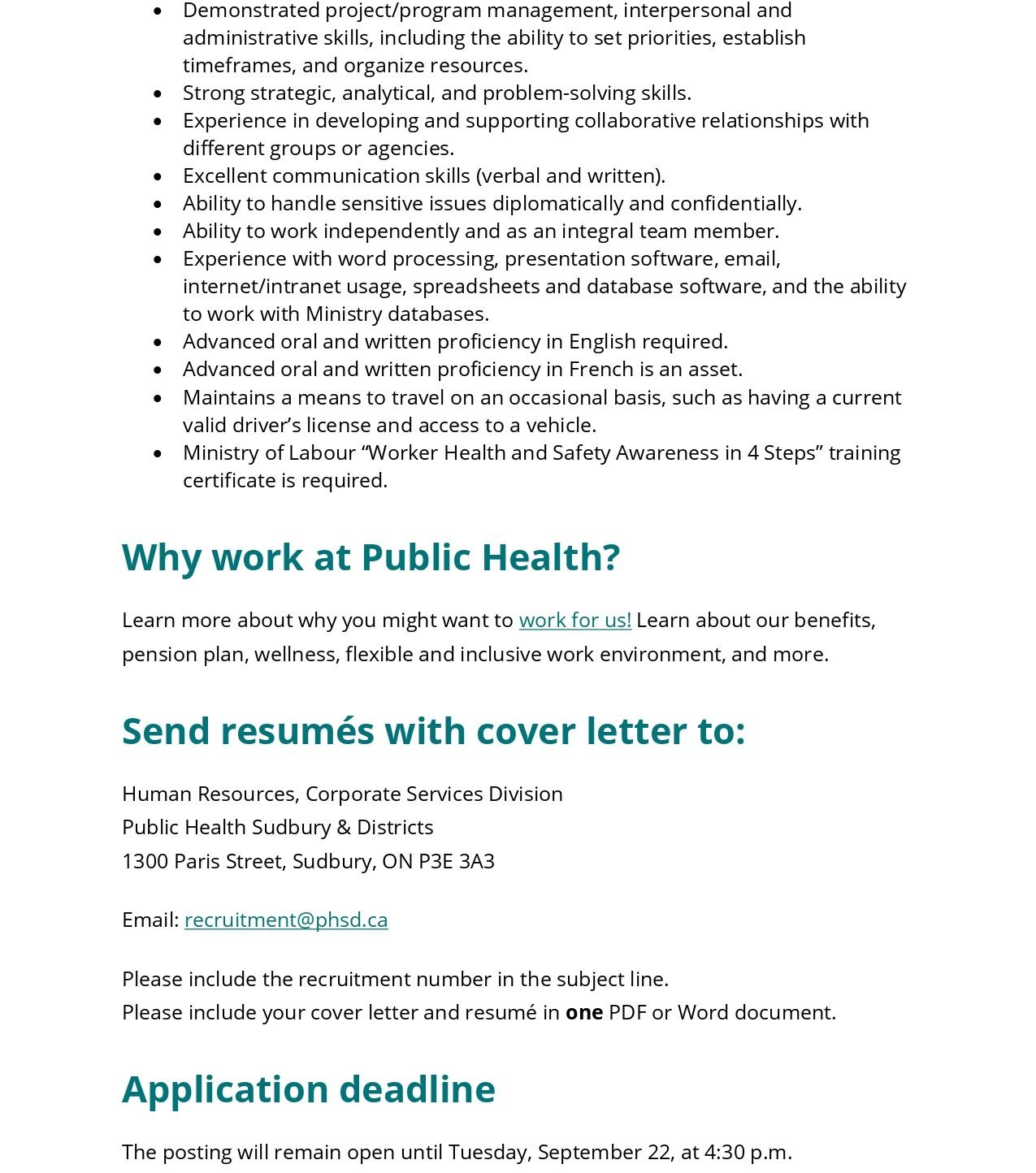 Public Health Policy Advisor 4