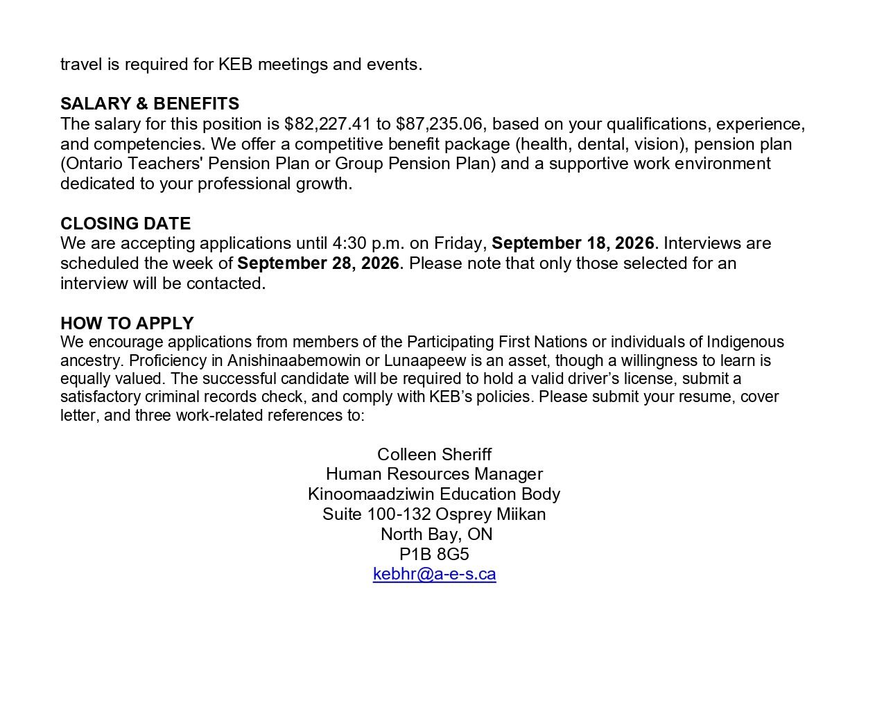 Information Technology Coordinator 3