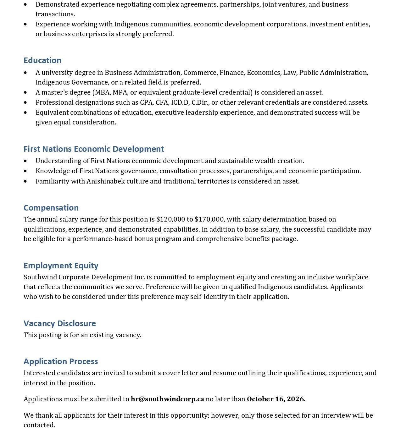 Chief Executive Officer (CEO) 2