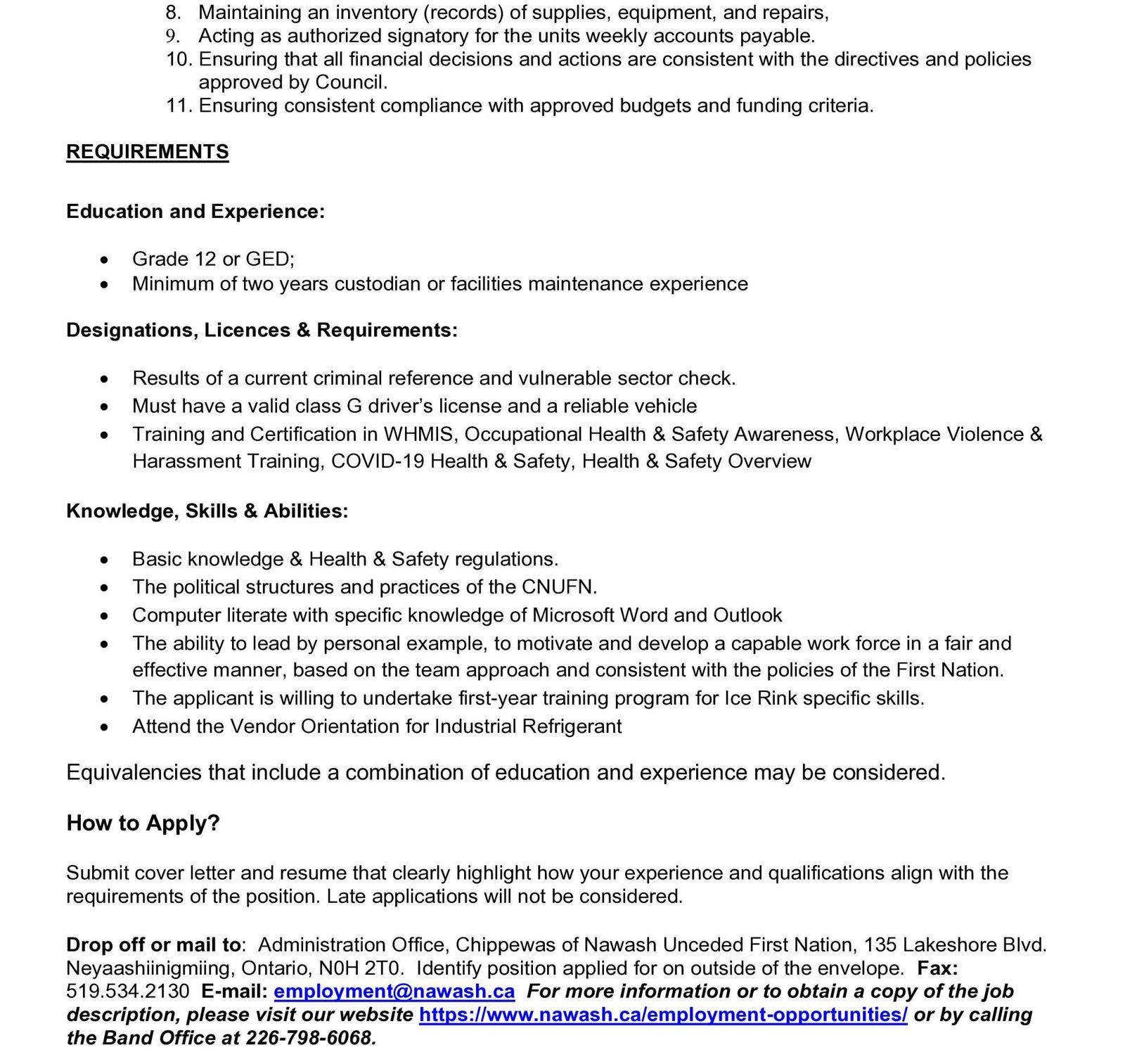 Recreation Department Manager 3