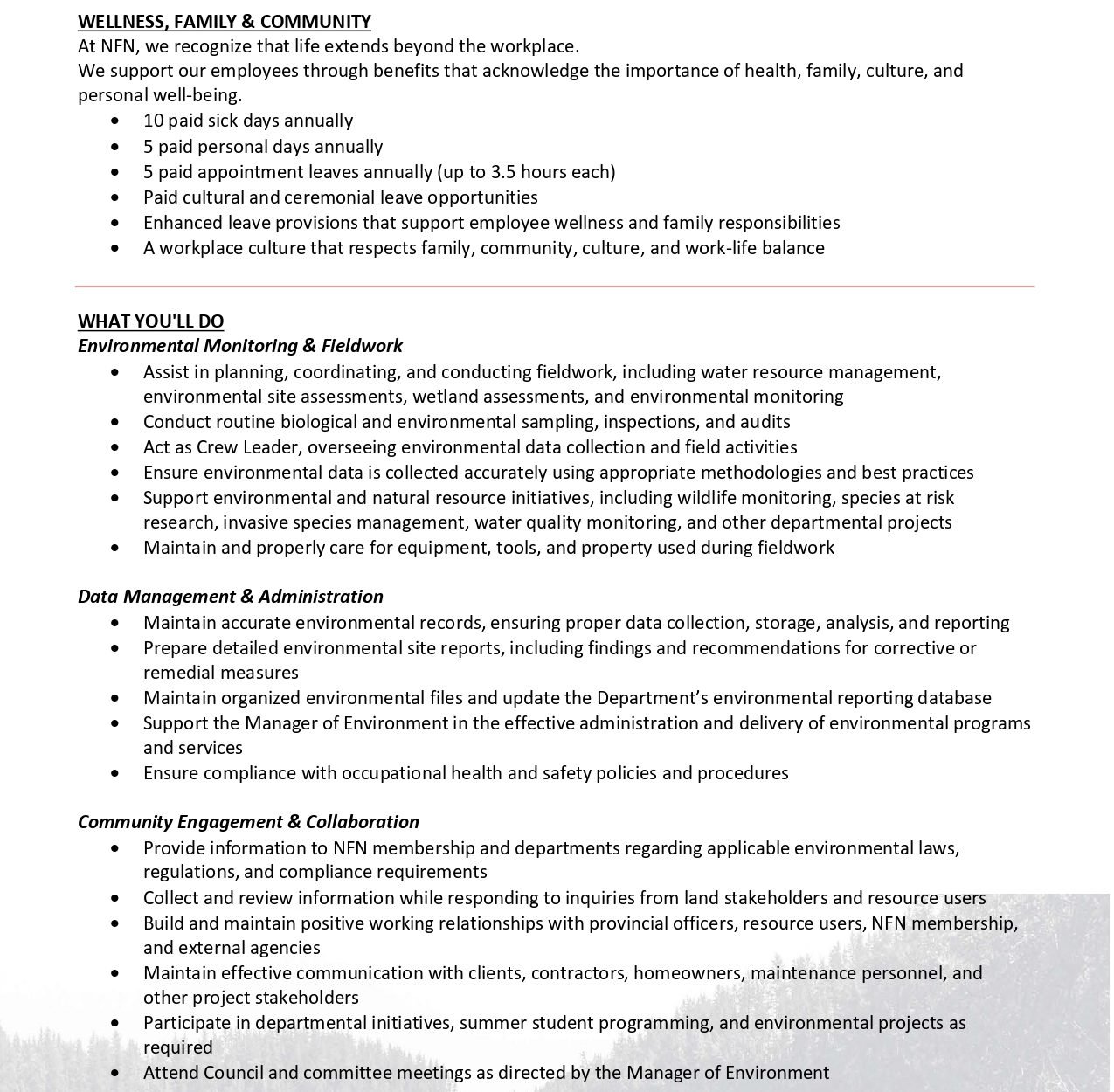 Environmental Technician 2