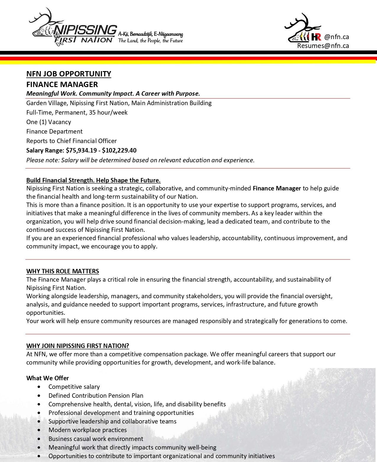 Finance Manager 1