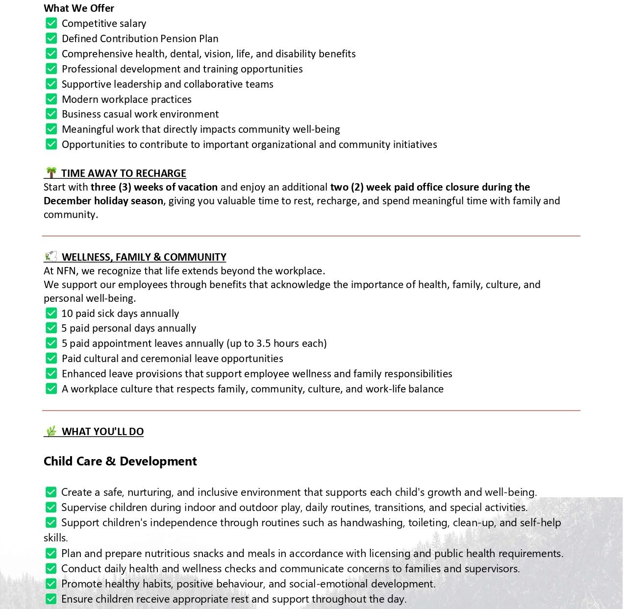 Registered Early Childhood Educator 2