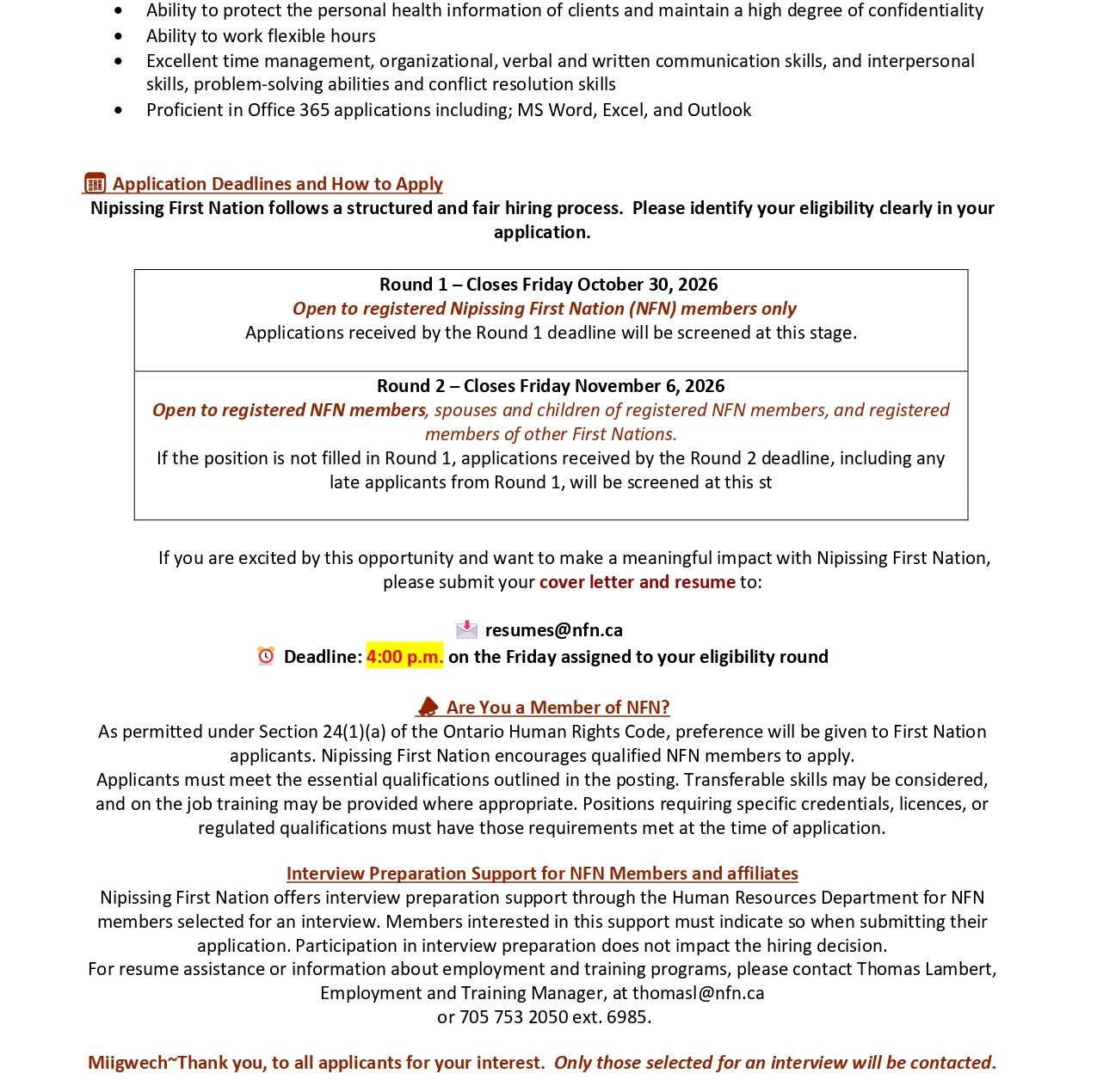 Child & Youth Mental Health & Addictions Counsellor 3