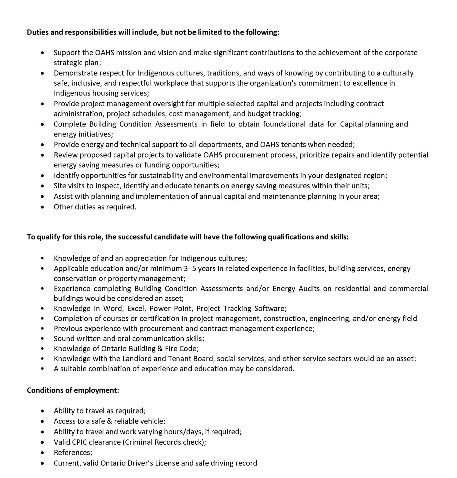 Capital Projects & Energy Coordinator 2